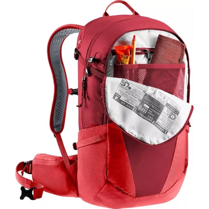 Deuter Futura 27 Women's hiking backpack Red