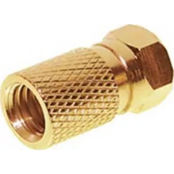 F-Connector ShiverPeaks FAS-G 7.5 Gold Plated for 7.5 mm Coaxial Cable