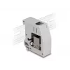 DeLOCK DIN rail Adapter RJ45 jack to RJ45 jack Cat.6A Grey