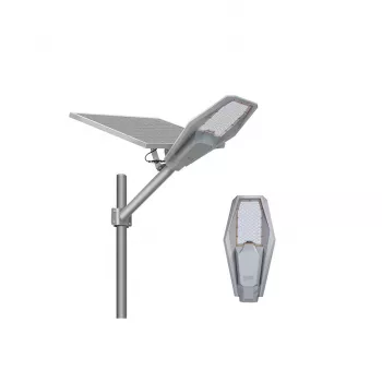 Solar security lamp volt polska WARRIOR 360 with 40W panel, 36,000 mAh battery and remote control