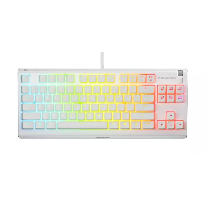 Keyboard SteelSeries Apex 3 TKL US, white