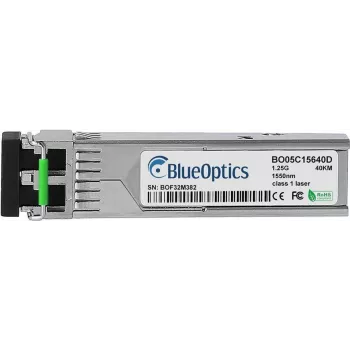 SFP transceiver module BlueOptics SFP-GE-LH40-SM1550-BO 1250 Mbit/s 1550 nm