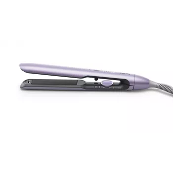 Straightening iron Philips BHS742/00 (7000 series) — ceramic plates, 12 heat levels, 120–240V, 2 m cord, purple
