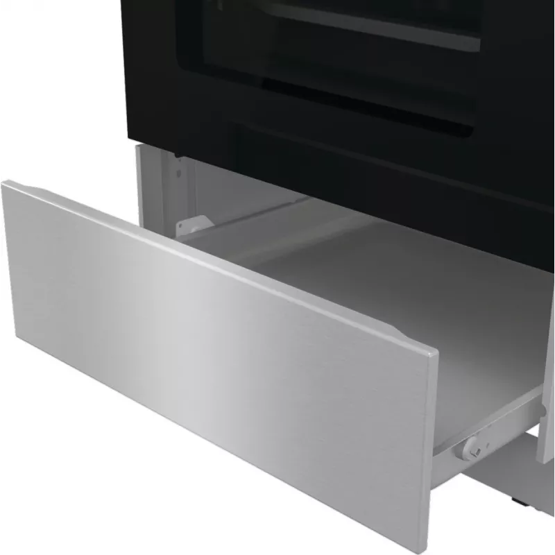 Gorenje GKS5C71XF Freestanding cooker with oven Silver