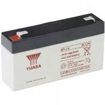 Yuasa NP1.2-6 UPS-Battery Sealed Lead Acid (VRLA) 6 V (NP1.2-6)