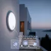 LED lamp with PIR sensor MACLEAN MCE525 W — outdoor LED fixture with motion sensor