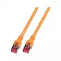 EFB-Elektronik RJ45 Patch Cable Cat.6 S/FTP LSZH orange 2m Manufacturer: EFB Elektronik (K5516.2)