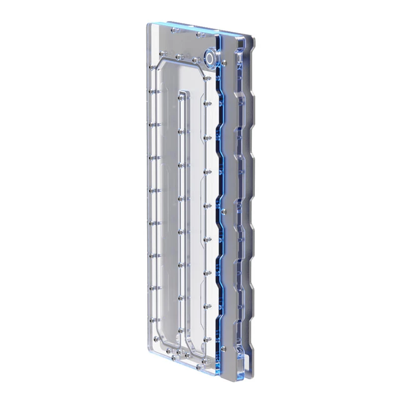 Distro Plate Triton Wraith 2.0 Elite — distro plate, silver finish