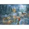 Jigsaw Puzzle schmidt spiele Thomas Kinkade Studios “Santa's Silent Night” 1000 pieces