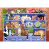 Jigsaw puzzle Ravensburger Feel Well & Puzzle Cats on the Shelf — 200 pieces