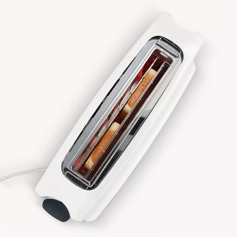 Severin AT 2232 toaster 2 slice(s) 800 W Grey, White