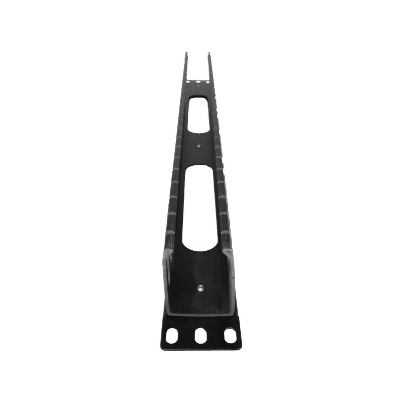 Cable box Alantec PK008 wall organizer 1U black metal/plastic