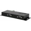 Serial Device Server Exsys EX-6122-2POE — Ethernet to 2×RS-232/422/485 with PoE and 12V/3A power supply