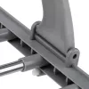 Attachable rack Jata HTEN2402 polypropylene and stainless steel foldable 58×32×4.7 cm