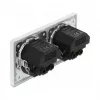 Wall Socket DeLOCK 2-Way with 4 USB Ports 2 x 2.8 A