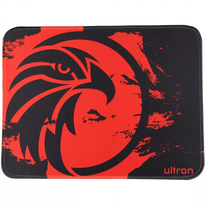 Gaming Set Ultron HAWK Keyboard Mouse QWERTZ German Black Red White