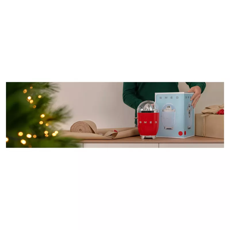 Electric Citrus Press Smeg CJF11RDEU 70 W Red Stainless Steel