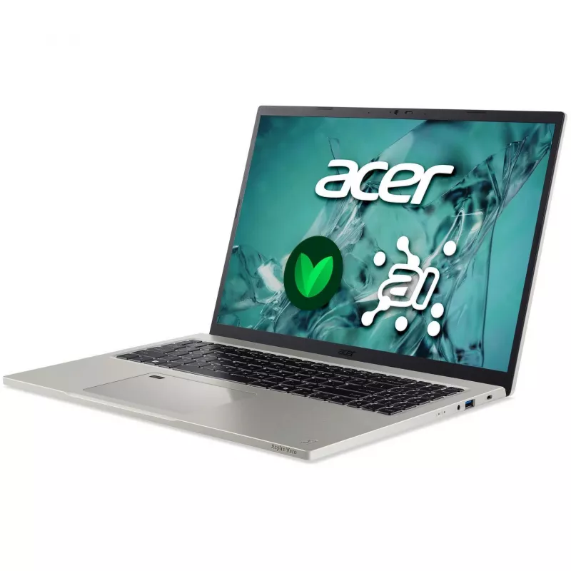 Laptop Acer Aspire AV16-71P-724V — Intel Core Ultra 7 255H, 16 inch WUXGA (1920×1200), 16 GB LPDDR5x, 1 TB SSD, Intel Arc 140T, Windows 11 Home, Grey