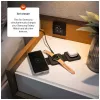 Wireless foldable charger FIXED FIXFLE-SA-BK 3‑in‑1 for Samsung — compact portable charger for phone, earbuds, wearables