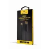 USB graphics adapter Gembird A-CM-DPM-01 with USB-C, supports up to 3840×2160, USB 2.0 / 3.2 Gen 2, black, 2 m cable