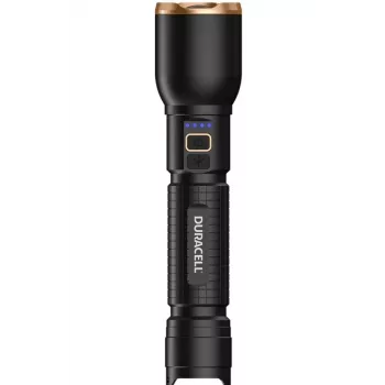 Flashlight Duracell DF3000R, black
