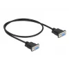 Serial Cable DeLOCK 86614 Black 0.5m RS-232