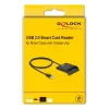 Smart Card Reader DeLOCK 91724 USB Type-A Black