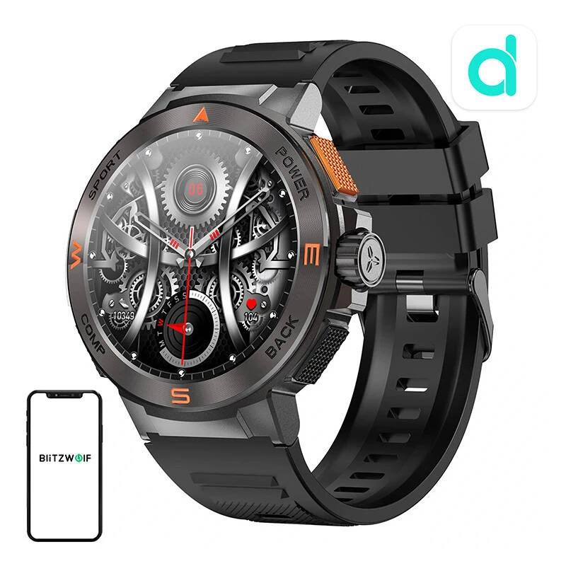 smartwatch BlitzWolf BW-AT5 black
