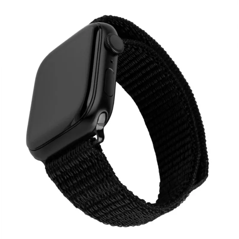 Nylon watch strap FIXED Sporty Strap FIXNST2-436-BK for 38/40/41mm watches, black