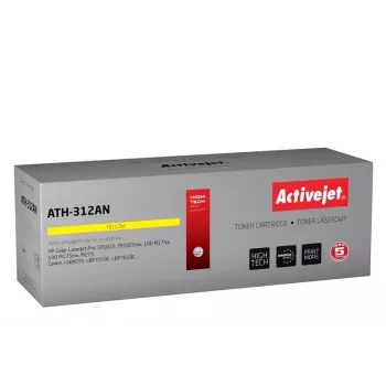 Toner cartridge ActiveJet ATH-312AN yellow, compatible with HP 126A/CE312A and Canon CRG-729Y, 1000 pages, single pack