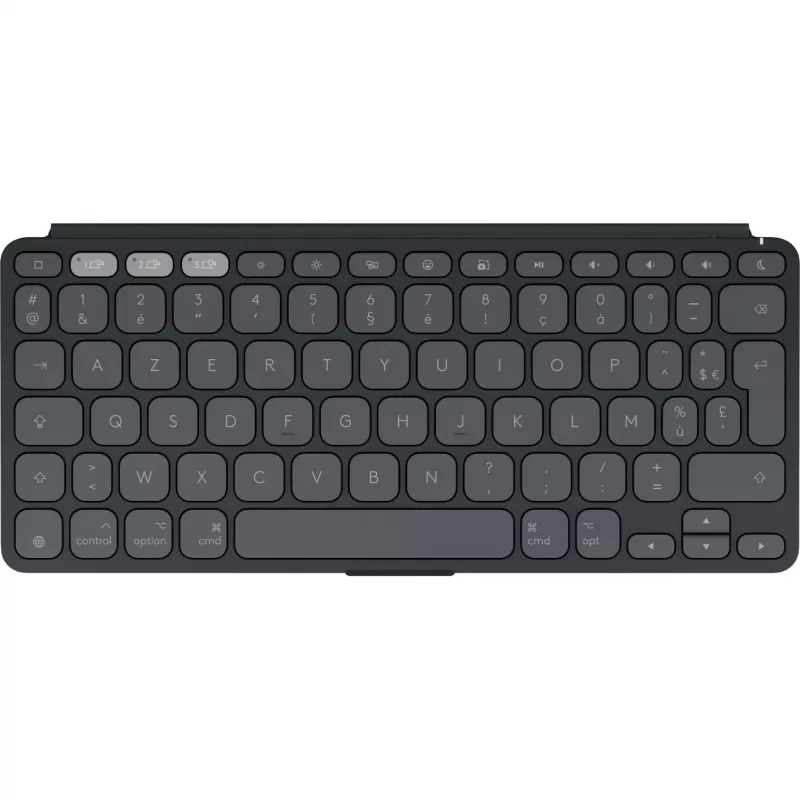 Logitech Keys-To-Go 2 Keyboard Universal Bluetooth AZERTY French Graphite