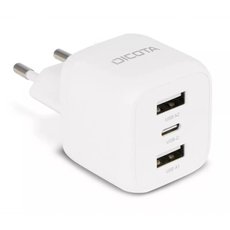 DICOTA D32069 mobile device charger Laptop, Smartphone White AC Fast charging Indoor