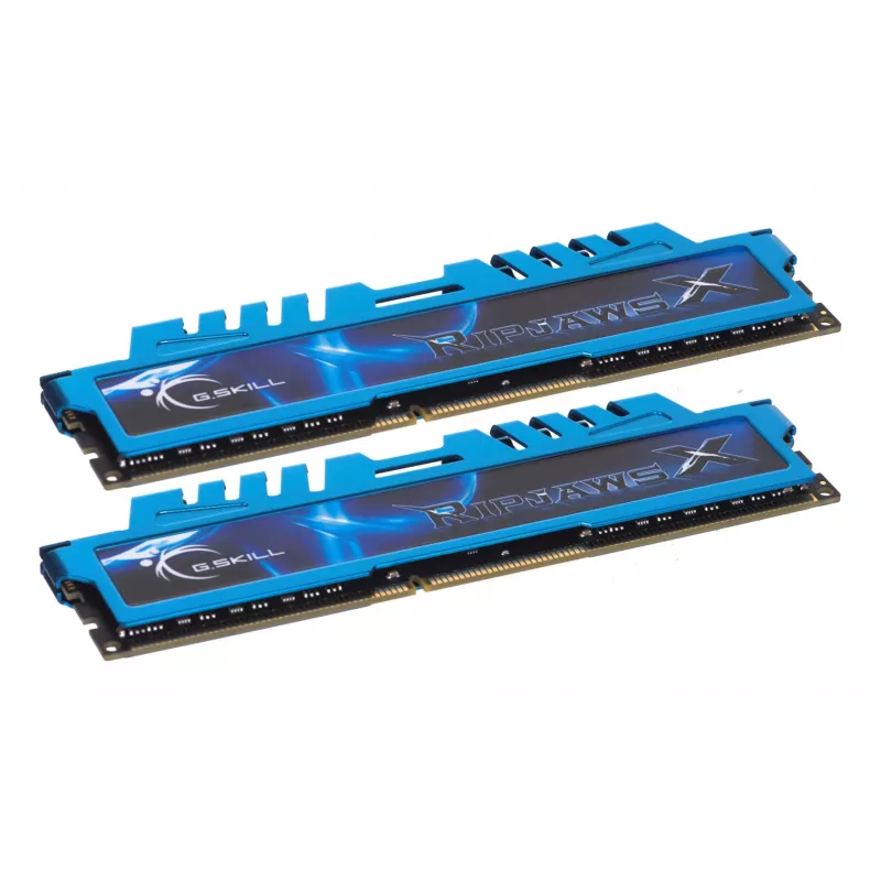 G.Skill 16GB Ripjaws X Dual Channel Memory Kit - Blue (2x 8GB, DDR3 1600MHz,1.5v, F3-1600C9D-16GXM, XMP Ready)