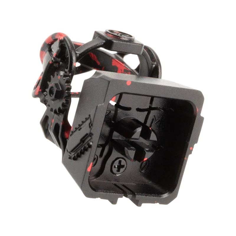 ZOMOPLUS Aluminium Keycap beflecktes Folterwerkzeug - black/Red