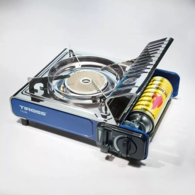 Gas Stove TIROSS TS266, 2 Cooking Zones, Manual Control