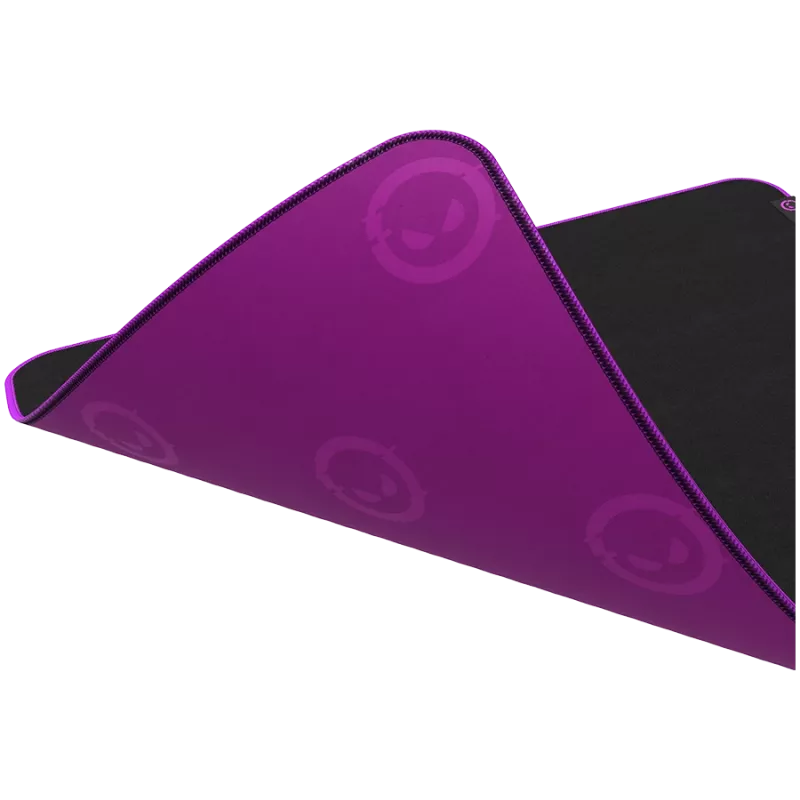 Lorgar Main 315, Gaming mouse pad, High-speed surface, Purple anti-slip rubber base, size: 500mm x 420mm x 3mm, weight 0.39kg