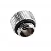 Bitspower Multi-Link Adapter Connector straight G1/4 inch AG to 12mm AD Hardtube - Silver Glossy