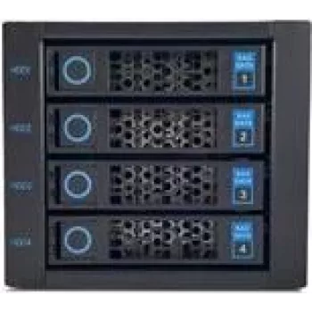 FANTEC WR-NVMeU.2-C3141 - Enclosure for Storage Drives - 2.5 / 3.5 shared (6,4 cm/8,9 cm shared) - Black (2555)