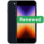 Grade C | Apple iPhone SE (2022) | 4.7inch Retina IPS | 5G | 64GB | Midnight | iOS | Apple Renew