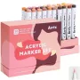 Acrylic marker pens Arrtx ARRTX 30C — 30 colours including skin tones