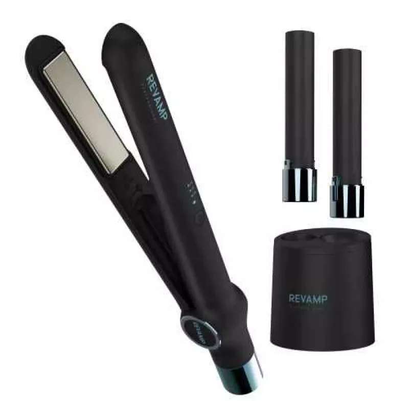 Hair straightener Revamp ST-2750-EU2 cordless ceramic plates Progloss