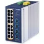 Managed Ethernet Switch PLANET ndustrial L2+ 16-Port 10/100/1000T PoE 4-Port 10G SFP+