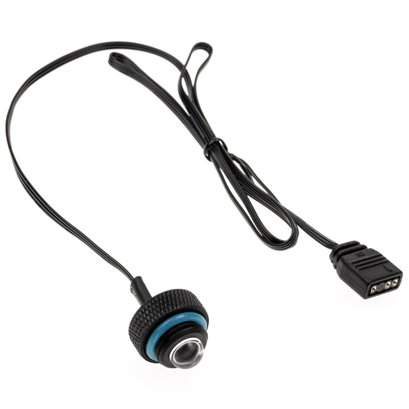 XSPC ARGB LED Verschlussstopfen, G1/4, 5V 3Pin - black