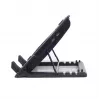Laptop cooling pad Gembird NBS-1F17T-01, for up to 17 inch, 1×15 cm fan, USB 2.0, 370×265×33 mm, 350 mA, black