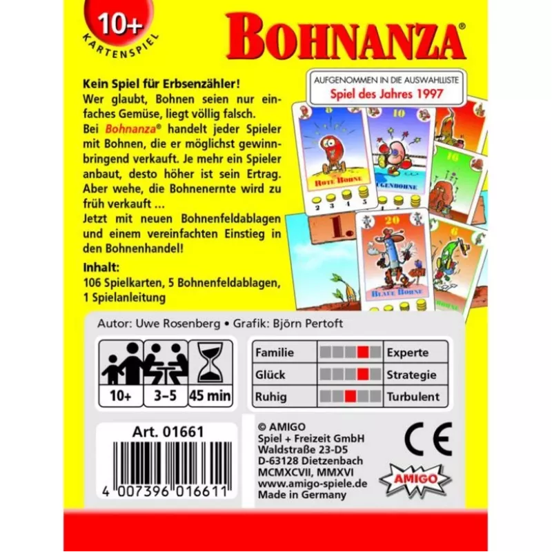 Bohnanza, Card Game