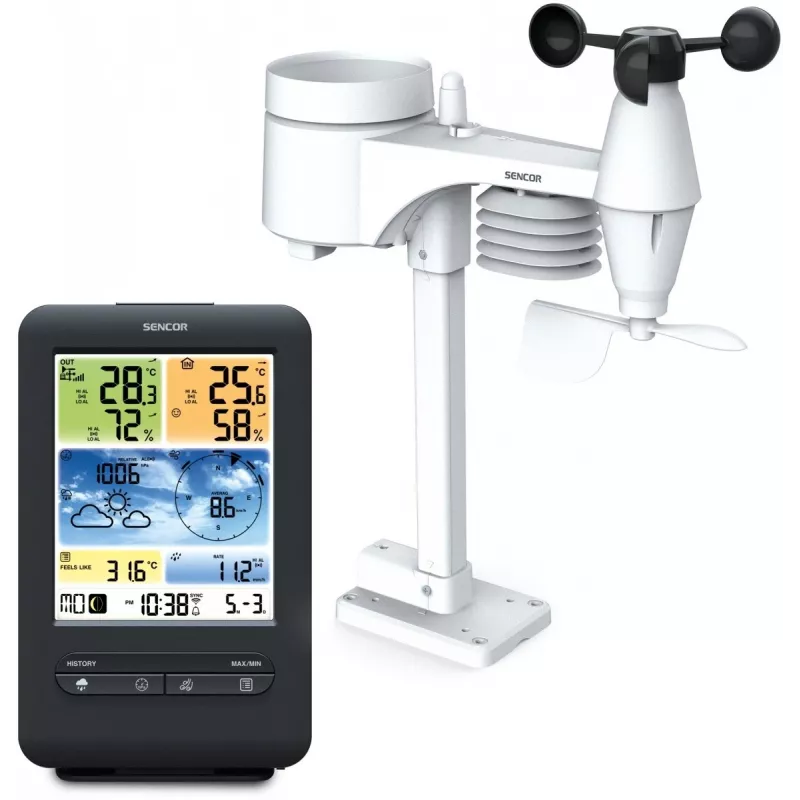 SENCOR Charging Case Pogodowa SWS 9898