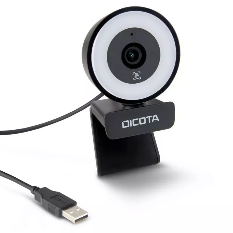 Webcam DICOTA D32066 5 MP 2592 x 1944 pixels USB 2.0 Black