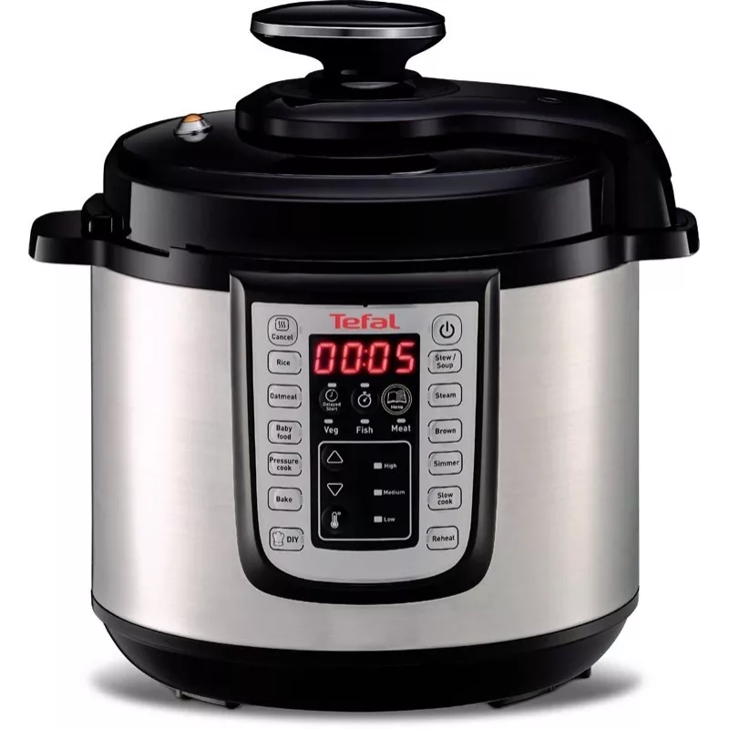 Tefal CY505EE0 multi cooker 3.8 L Black, Silver
