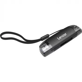 Card Reader Lexar LRW310X-BNBNG USB 2.0 Type-A/Type-C Black