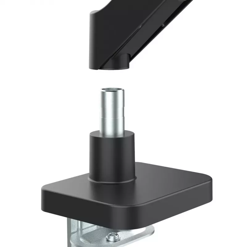 Maclean 2 monitor mount, gas spring, 17-32, 2-10kg, black, MC-134